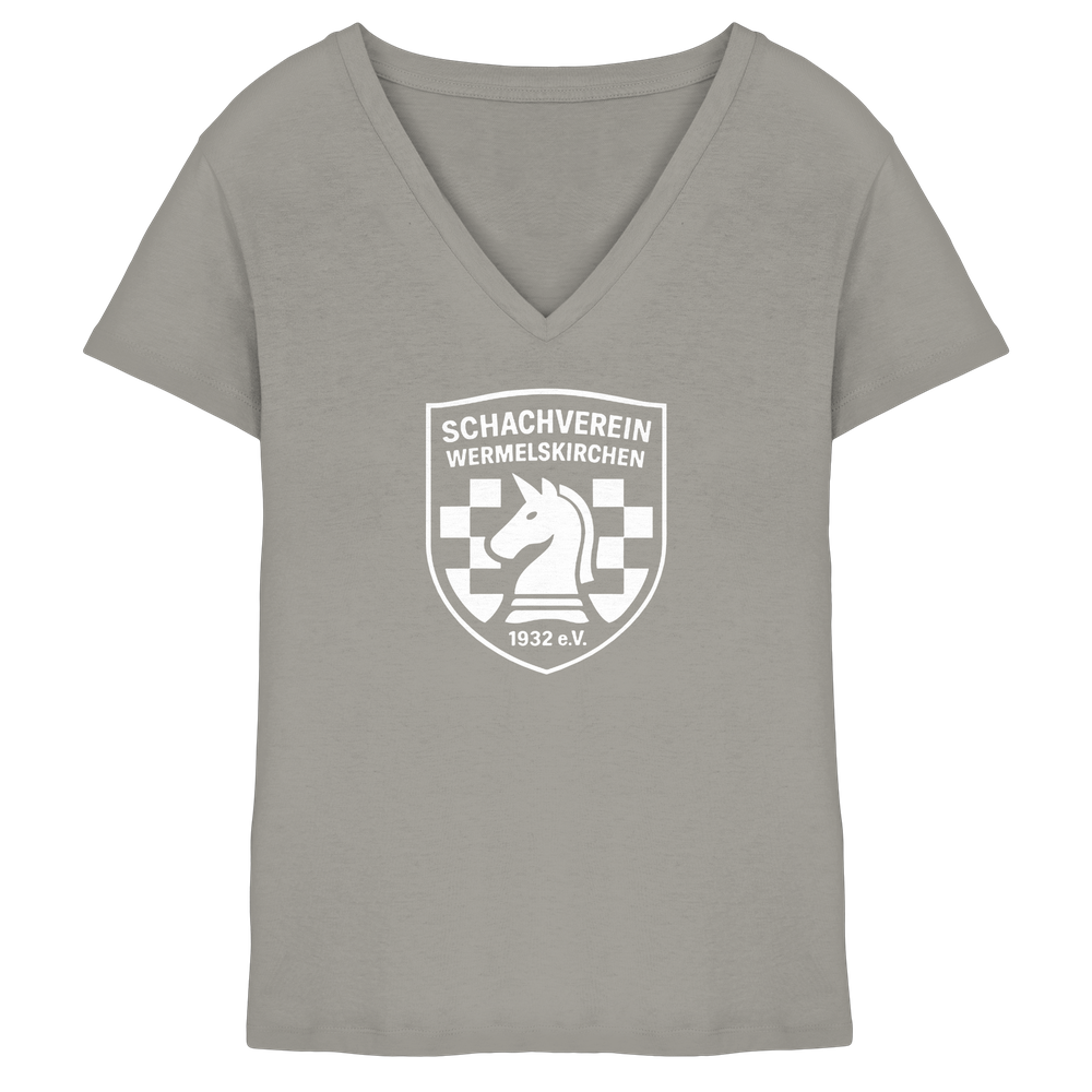 Logo vorne - Ladies V-Neck Shirt – Bild 2