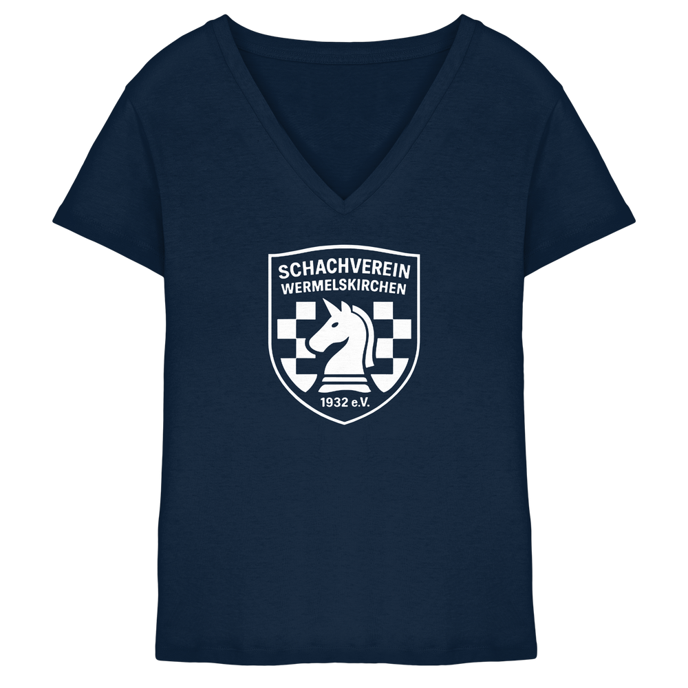 Logo vorne - Ladies V-Neck Shirt – Bild 3
