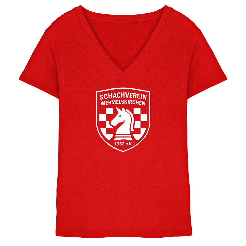 Logo vorne - Ladies V-Neck Shirt – Bild 4
