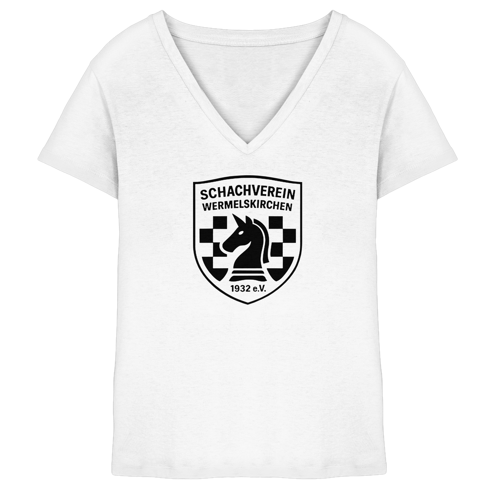 Logo vorne - Ladies V-Neck Shirt – Bild 5